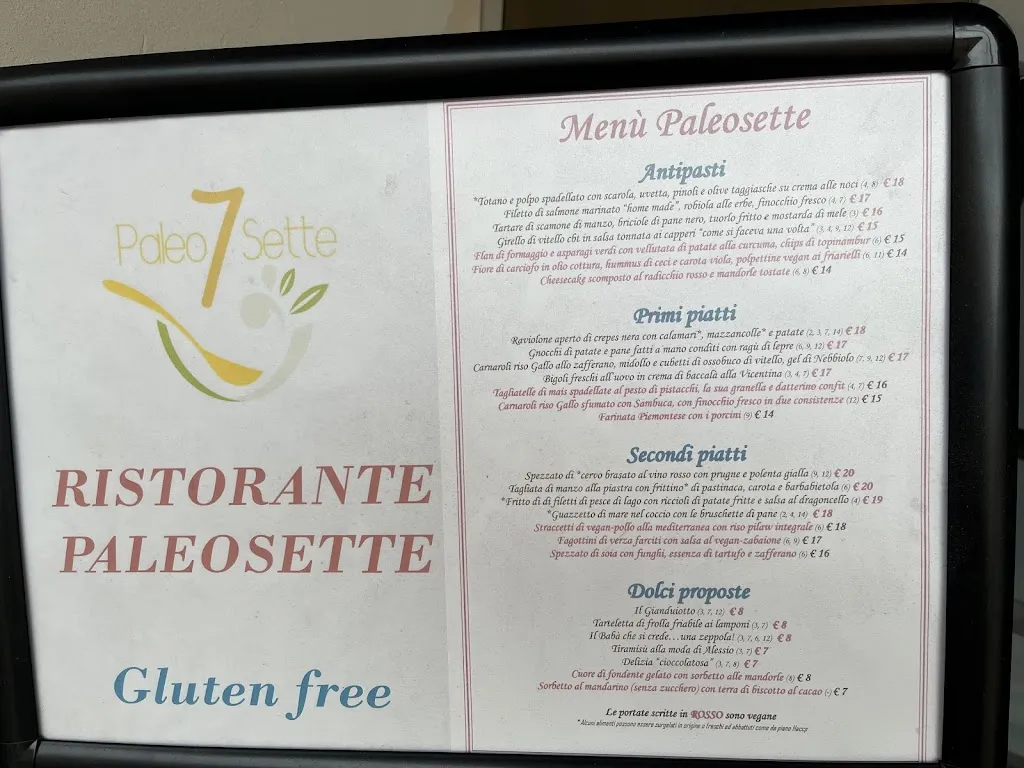 Menu_Ristorante Paleosette Gluten Free_Angera_immagine_1
