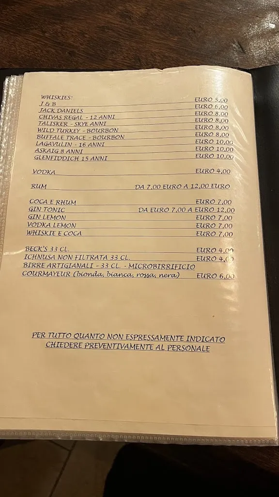 Menu_Vinosteria Borracho_Saint-Vincent_image_2