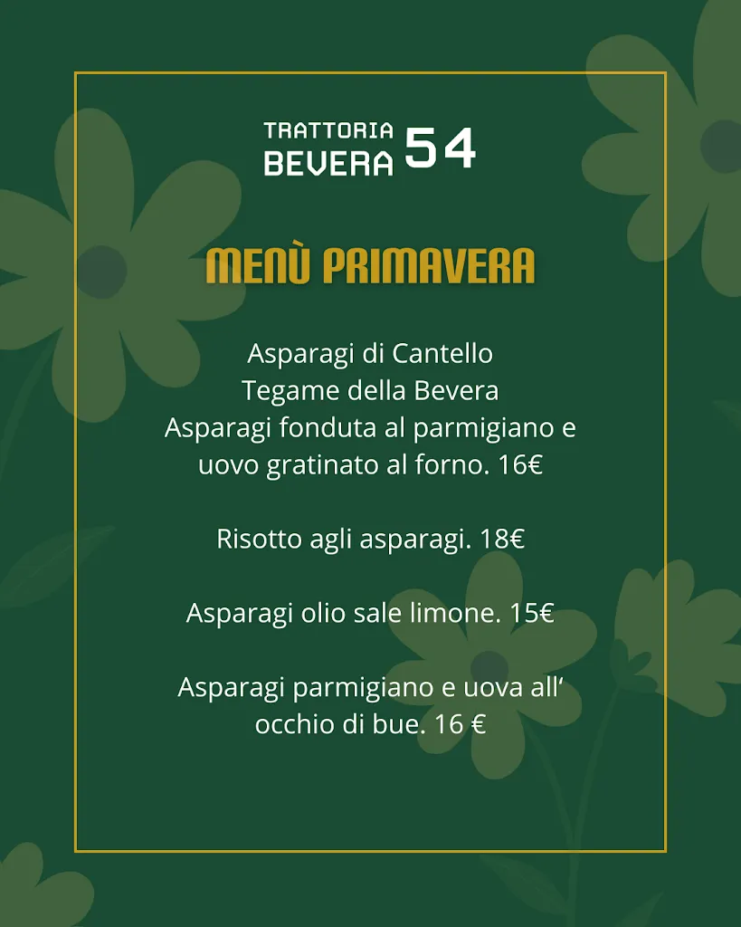 Menu_Trattoria Bevera 54_Arcisate_image_1