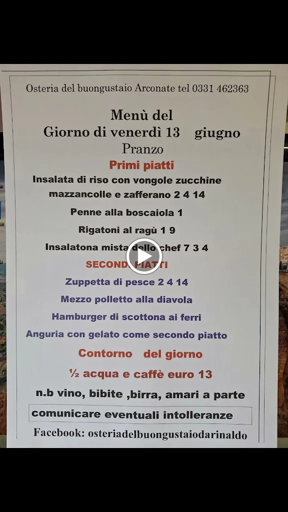 Menu_Osteria del Buongustaio_Arconate_image_2