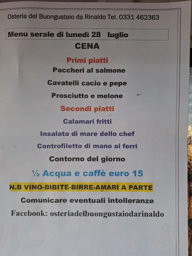 Menu_Osteria del Buongustaio_Arconate_image_4