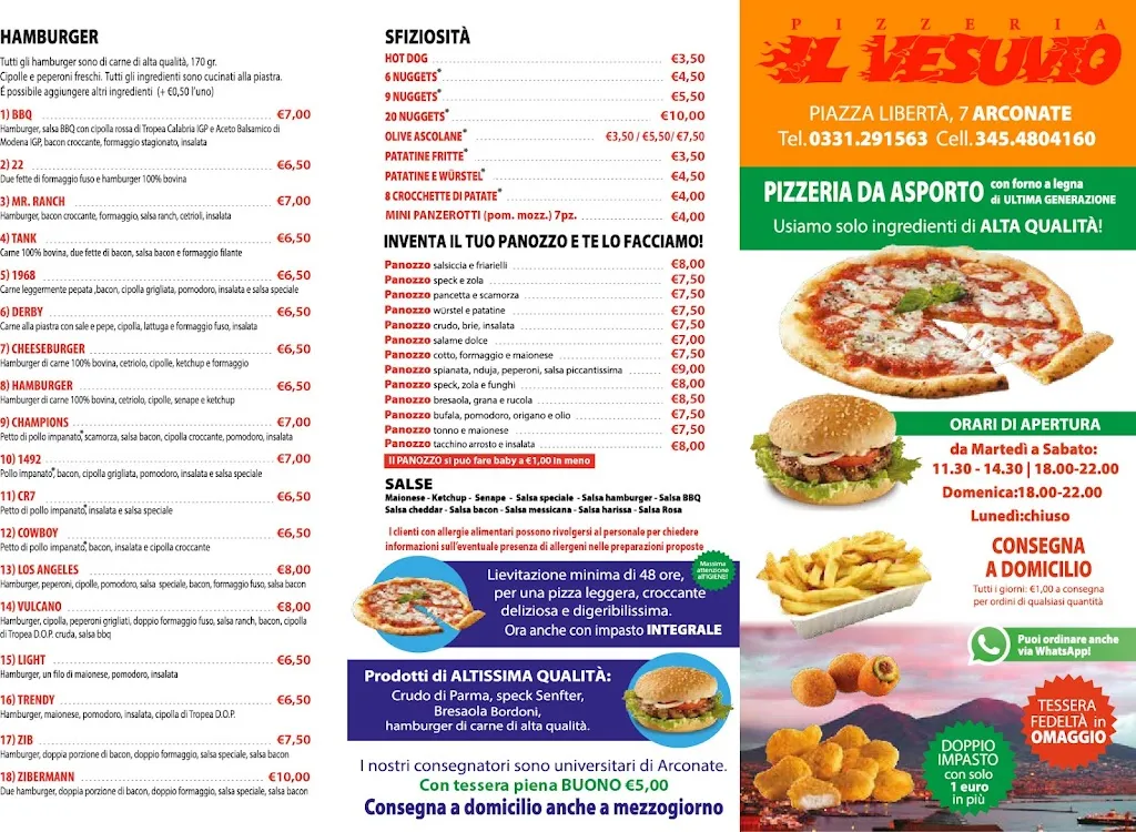 Menu_Pizzeria Il Vesuvio_Arconate_image_2