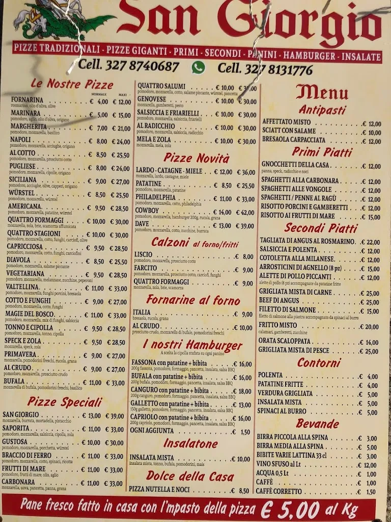 Menu_Ristorante pizzeria San Giorgio_Aprica_image_1
