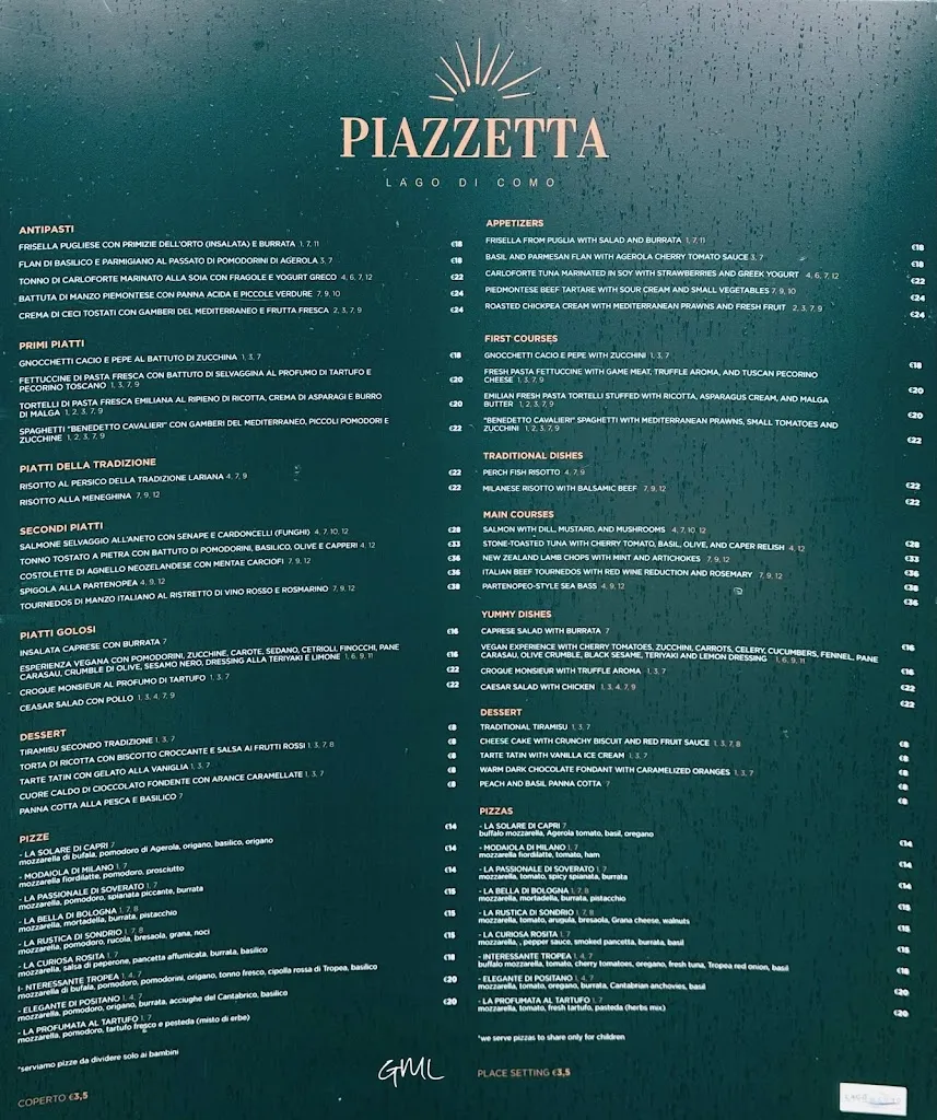 Menu_Piazzetta Lago Di Como_Argegno_immagine_2