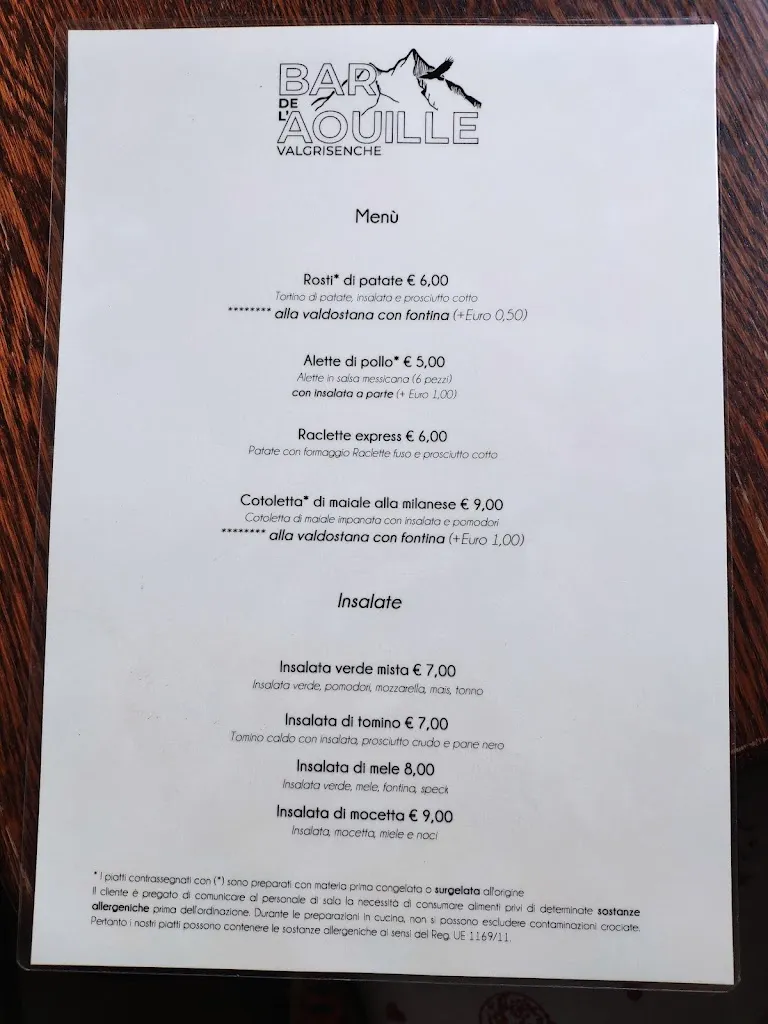 Menü_Bar de L'Aouille_Valgrisenche_Bild_2
