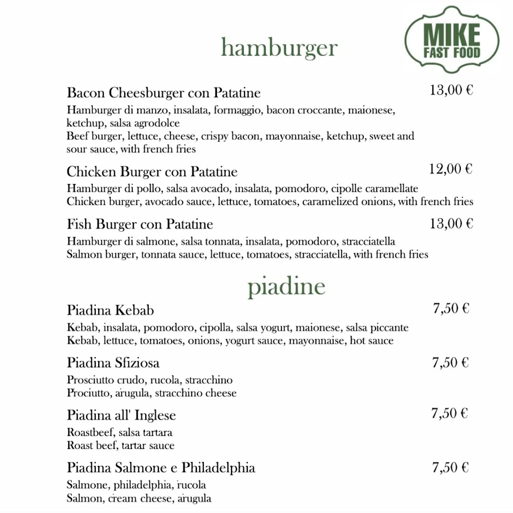 Menu_Mike - Pizza, Cucina, Kebab_Argegno_image_4