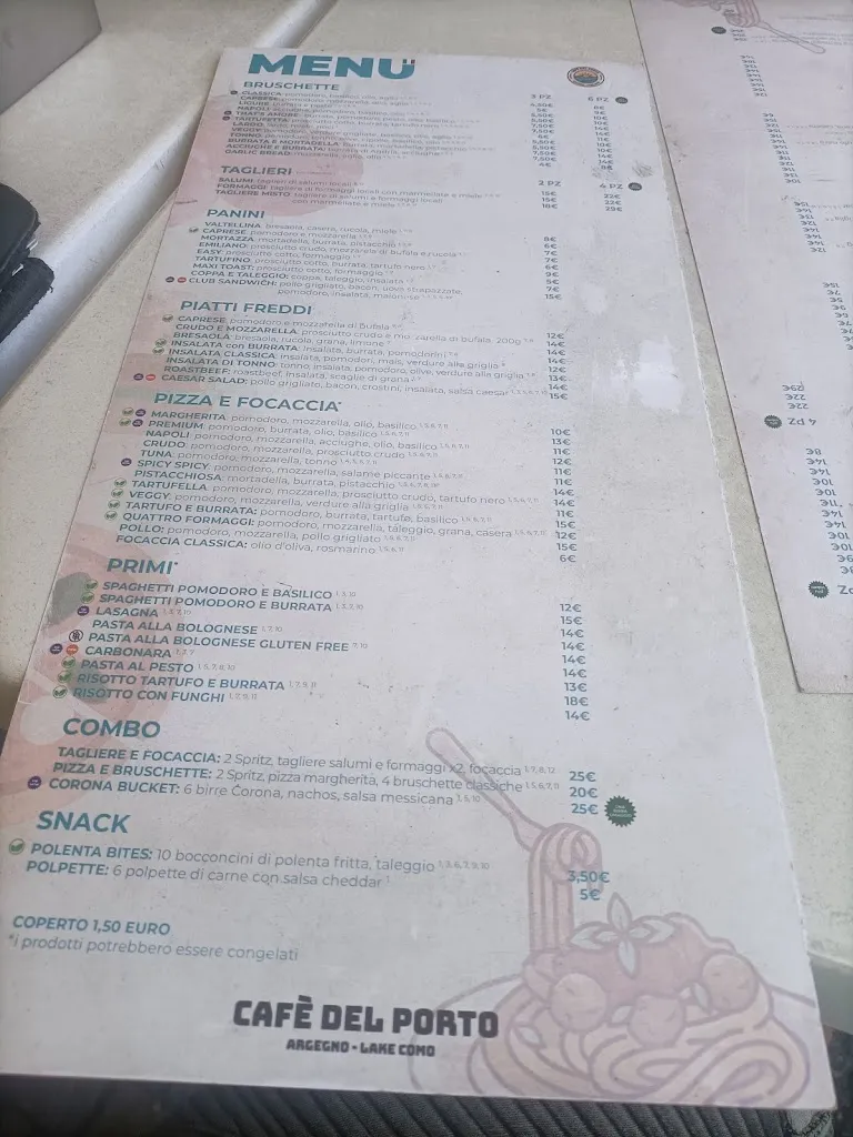 Menu_The Port Cafè_Argegno_image_3