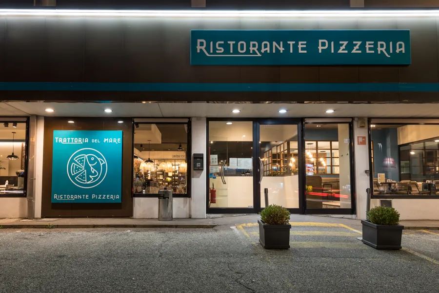 Trattoria del mare restaurant in Arsago Seprio