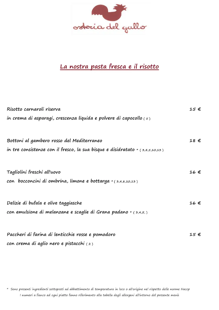 Menu_Osteria Del Gallo_Arluno_image_2