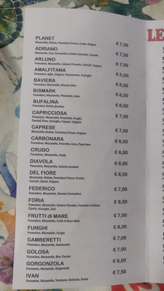 Menu_Planet Pizza Di Falcone Domenico_Arluno_image_4