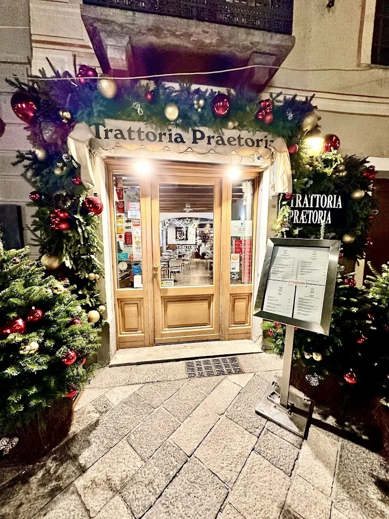 Trattoria Praetoria restaurant in Valle d'Aosta