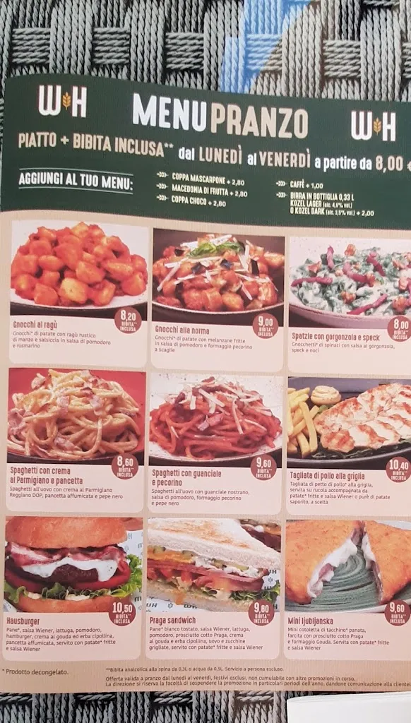 Menü_Wiener Haus Assago_Assago_Bild_3