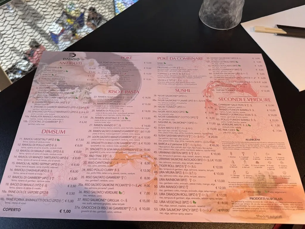 Menu_Daimyō Milanofiori_Assago_image_1