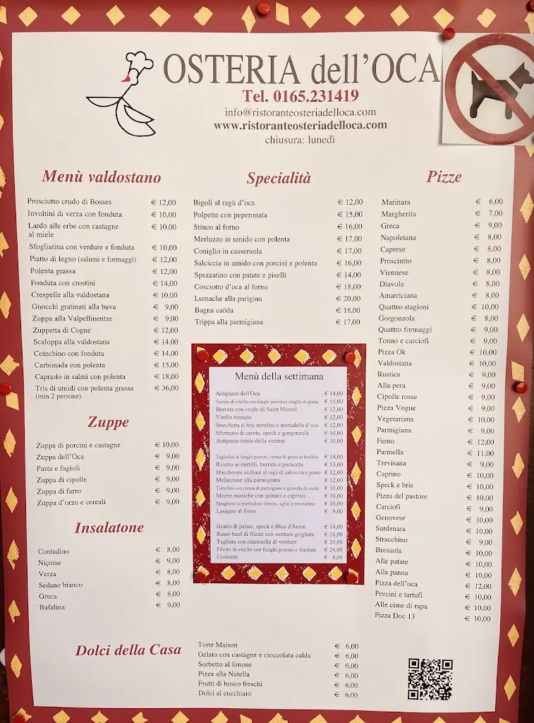 Menu_Osteria dell'Oca_Valle d'Aosta_image_1