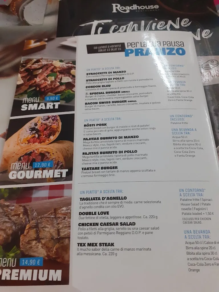 Menu_ROADHOUSE RESTAURANT VARESE_Azzate_image_1