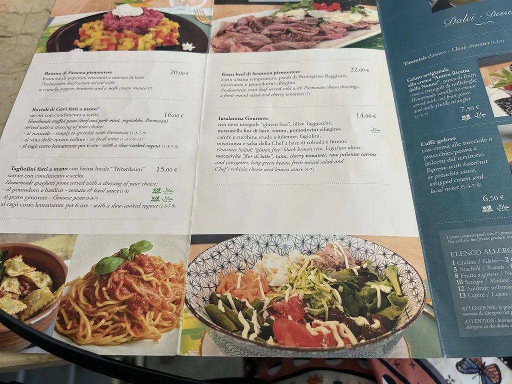 Menu_Ristorante La Vacherie_Bagnatica_image_1