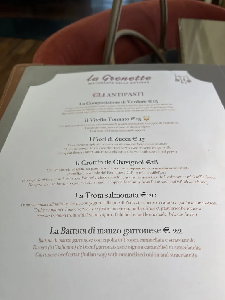 Menu_La Grenette_Valle d'Aosta_image_3