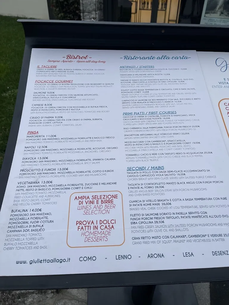 Menu_Ristorante Giulietta al Lago - Como_Aurogna_image_1