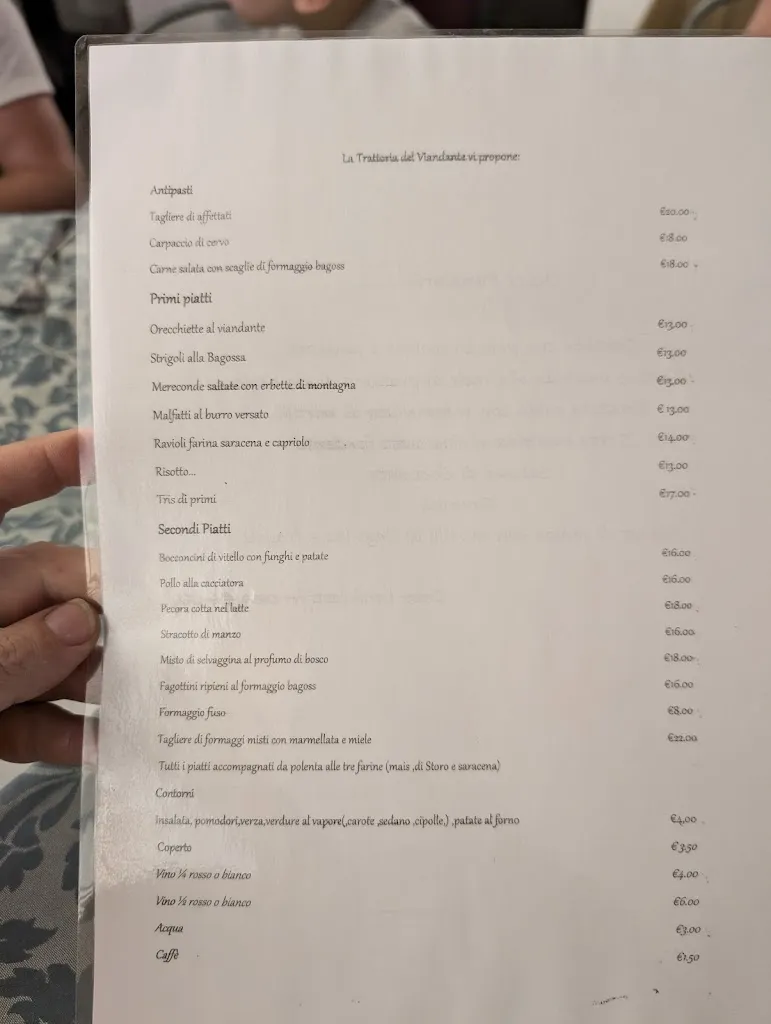 Menu_Trattoria Del Viandante_Bagolino_image_4