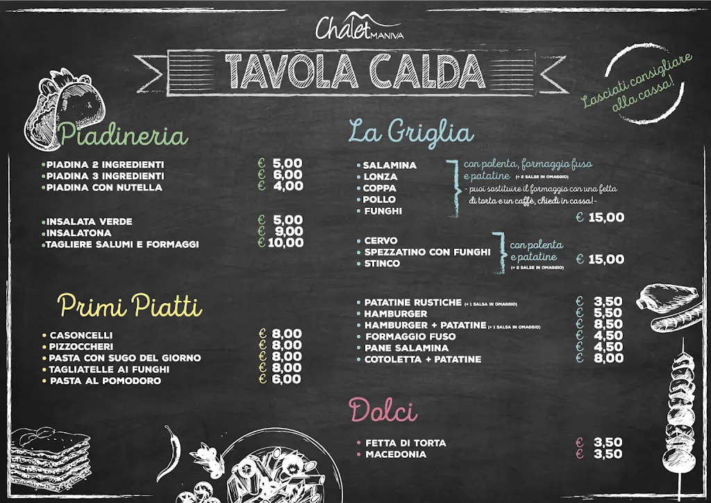 Menu_Chalet Maniva_Bagolino_image_1