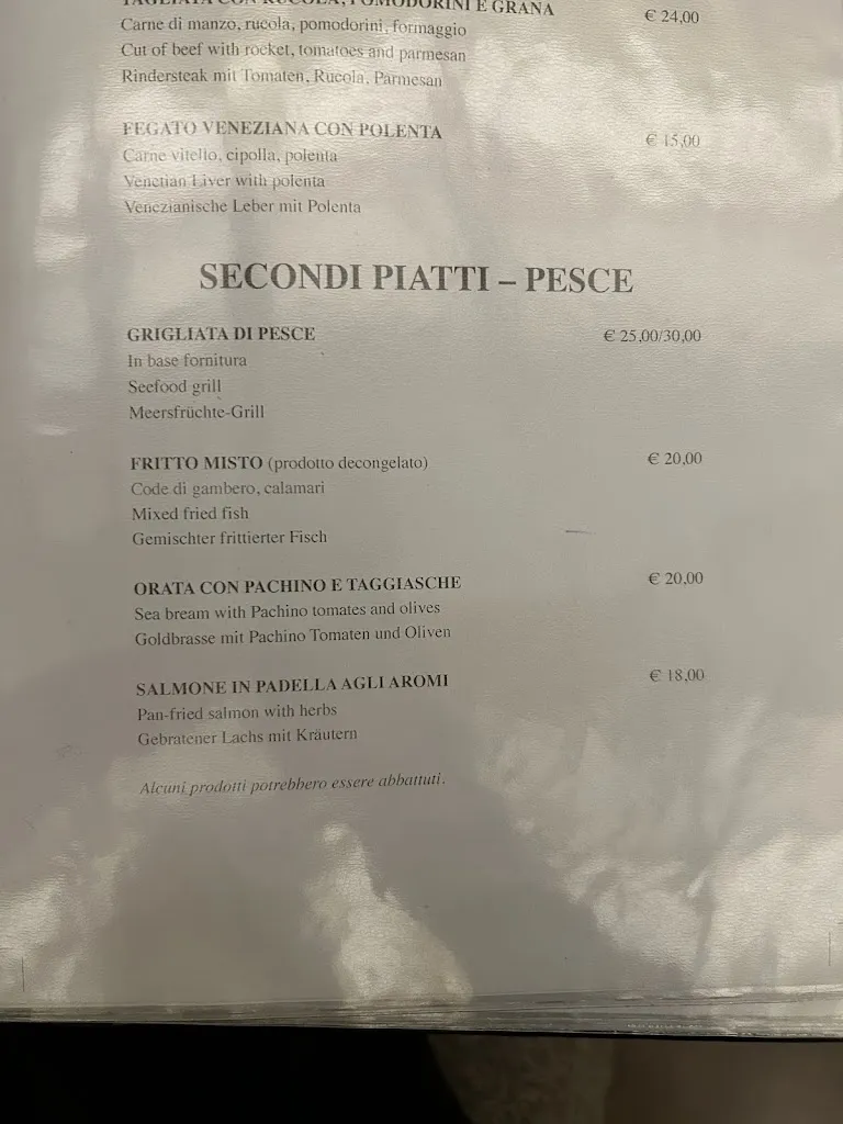 Menu_Pizzeria Ristorante Bar da Loris e Chiara_Bagnolo San Vito_image_1