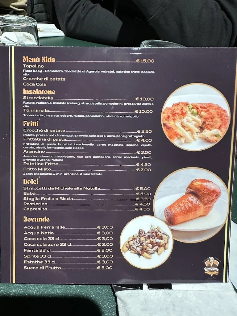 Menu_Antica pizzeria da Michele - Mantova_Bagnolo San Vito_image_2