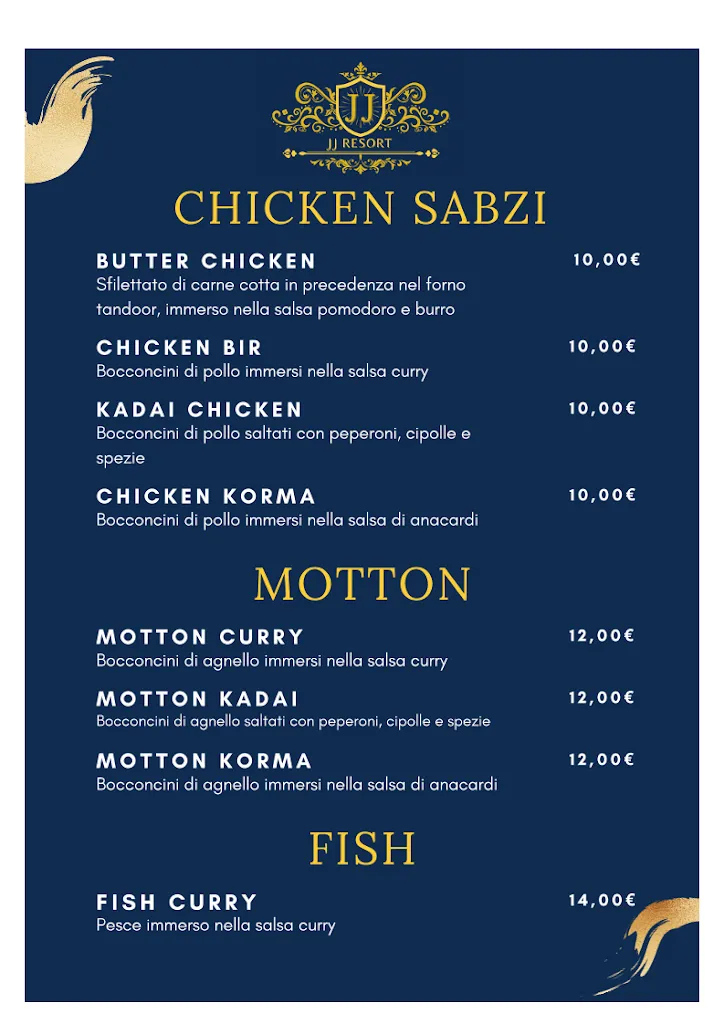 Menu_JJ Resort 2 Bagnola mella_Bagnolo Mella_immagine_2