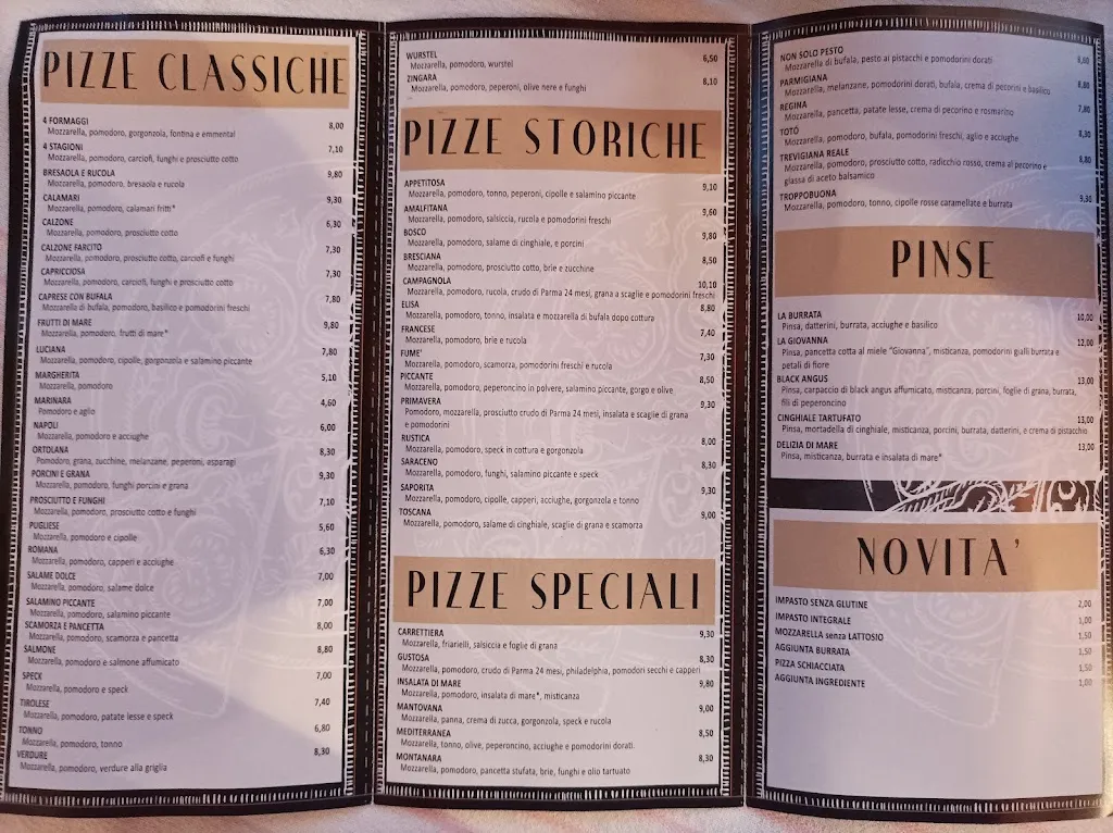 Menu_Ristorante Pizzeria Saraceno - Tabaccheria_Bagnolo Mella_image_1
