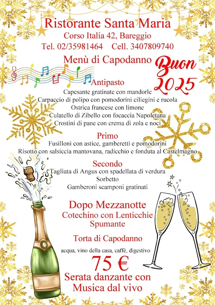 Menu_Ristorante Pizzeria Santa Maria Bareggio_Bareggio_image_2