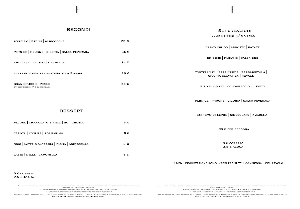 Menu_Essenza Ristorante - Vineria_Verres_image_1