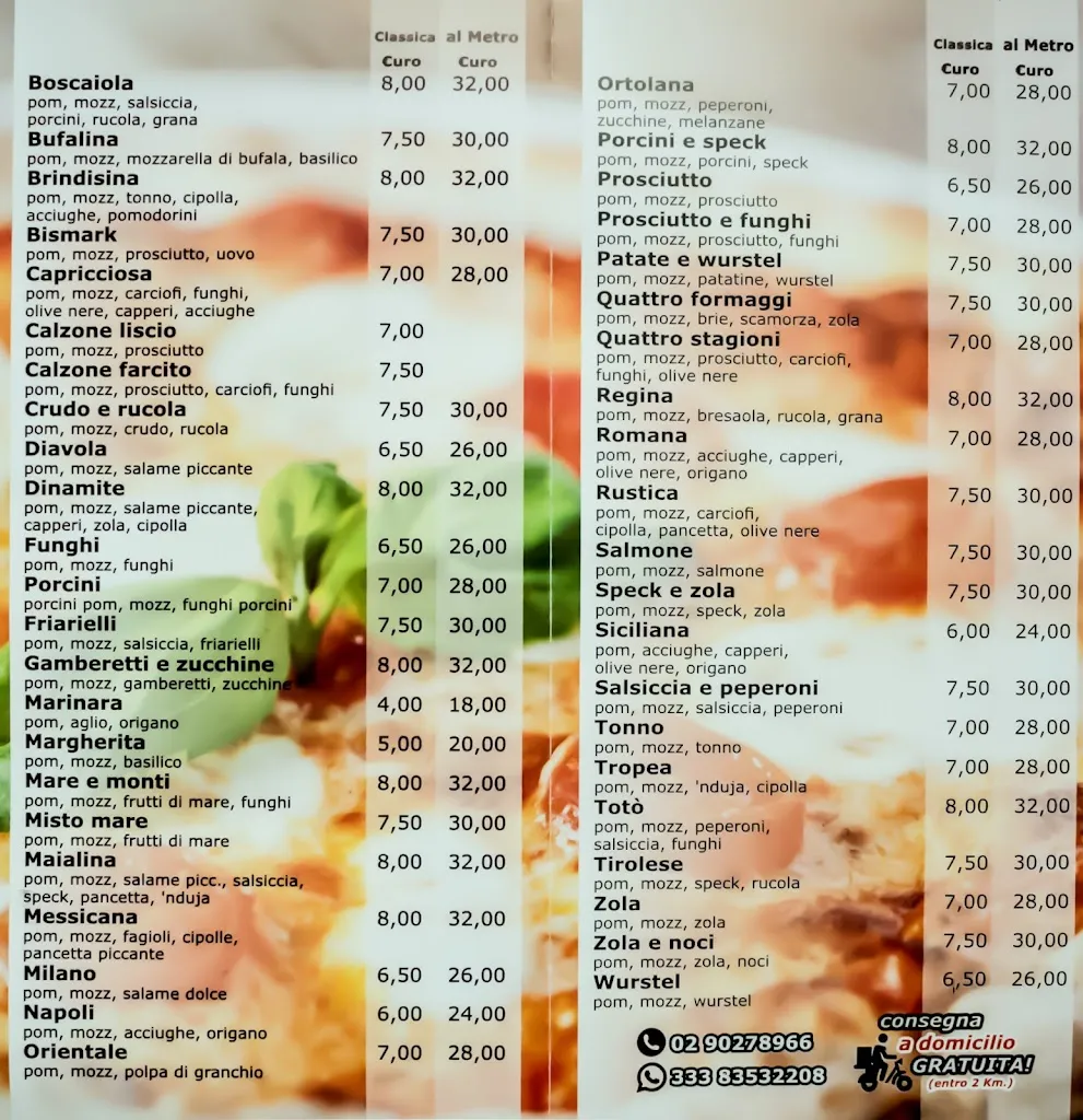 Menu_Pizza al Metro_Bareggio_image_1