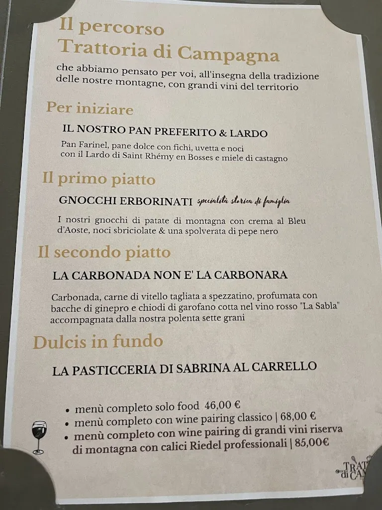 Menu_Ristorante Trattoria di Campagna_Ville Sur Sarre_image_1