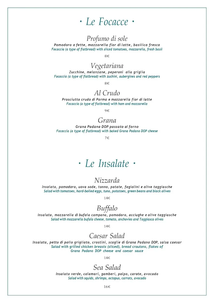 Menu_The Fifties_Basiglio_immagine_1