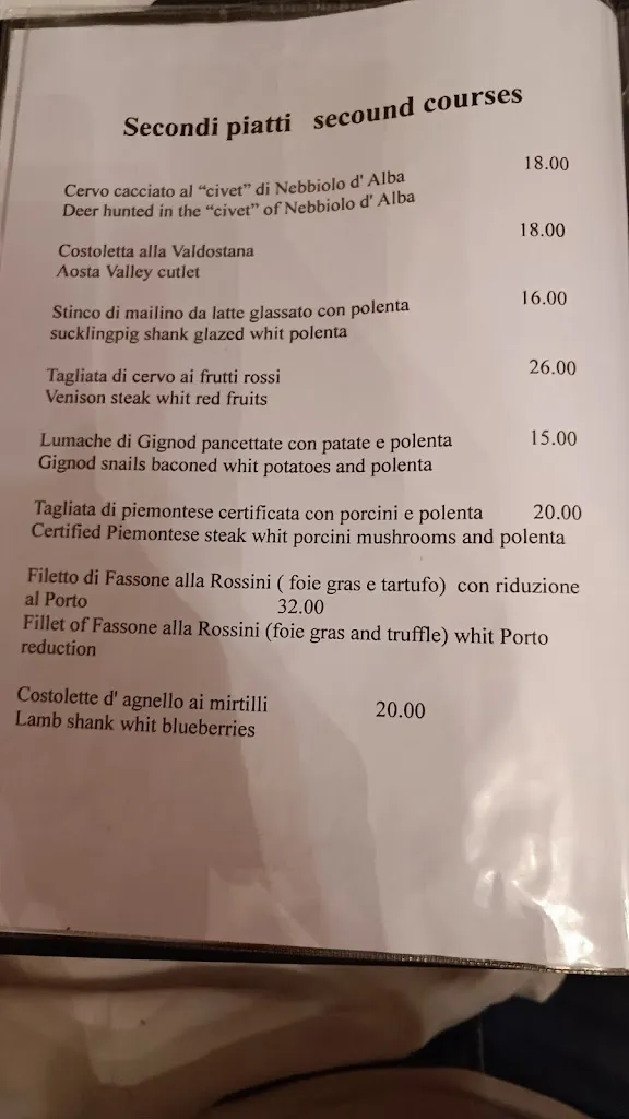 Menu_Brasserie Du Cervin_Valtournenche_image_1