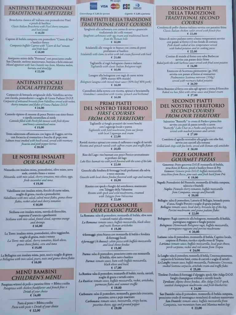 Menu_La Fontana Bellagio_Bellagio_image_1