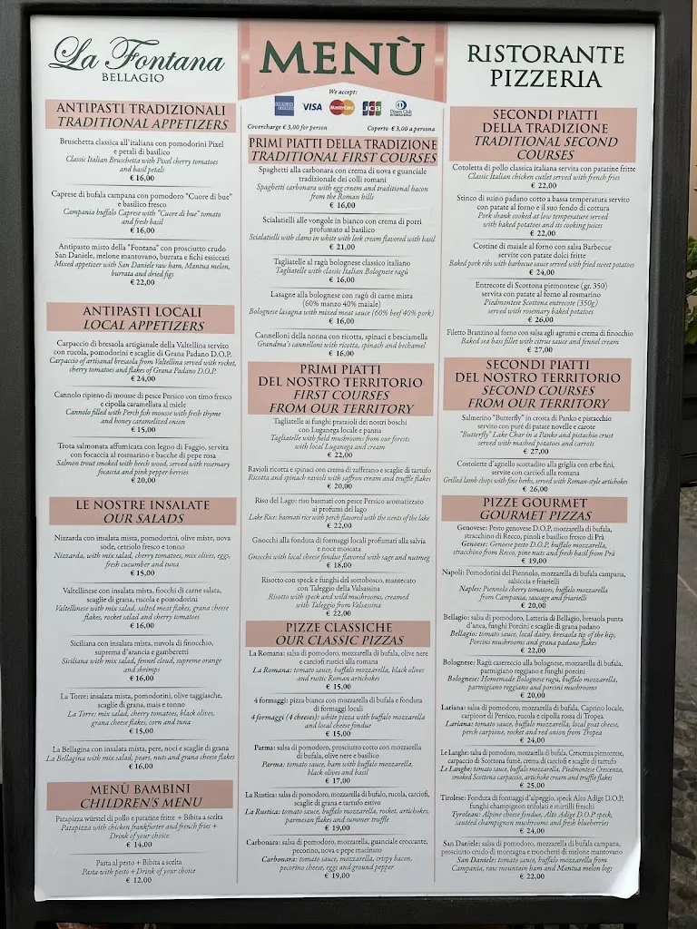 Menu_La Fontana Bellagio_Bellagio_image_2