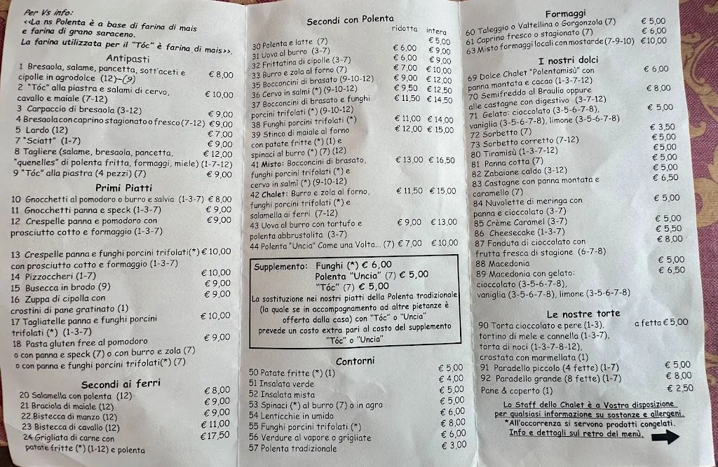 Menu_Polentoteca Chalet Gabriele_Bellagio_image_1