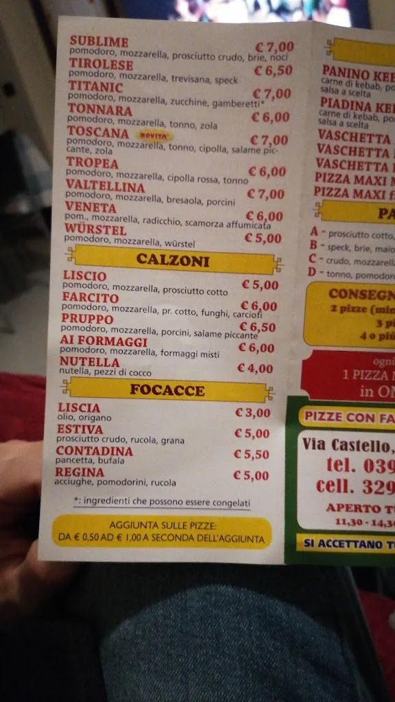 Menu_Pizzeria Il Castello di Bellusco_Bellusco_image_3