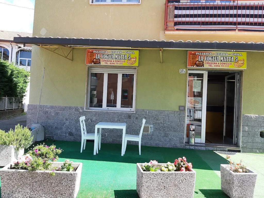 La Voglia Matta 5 restaurant in Bellusco