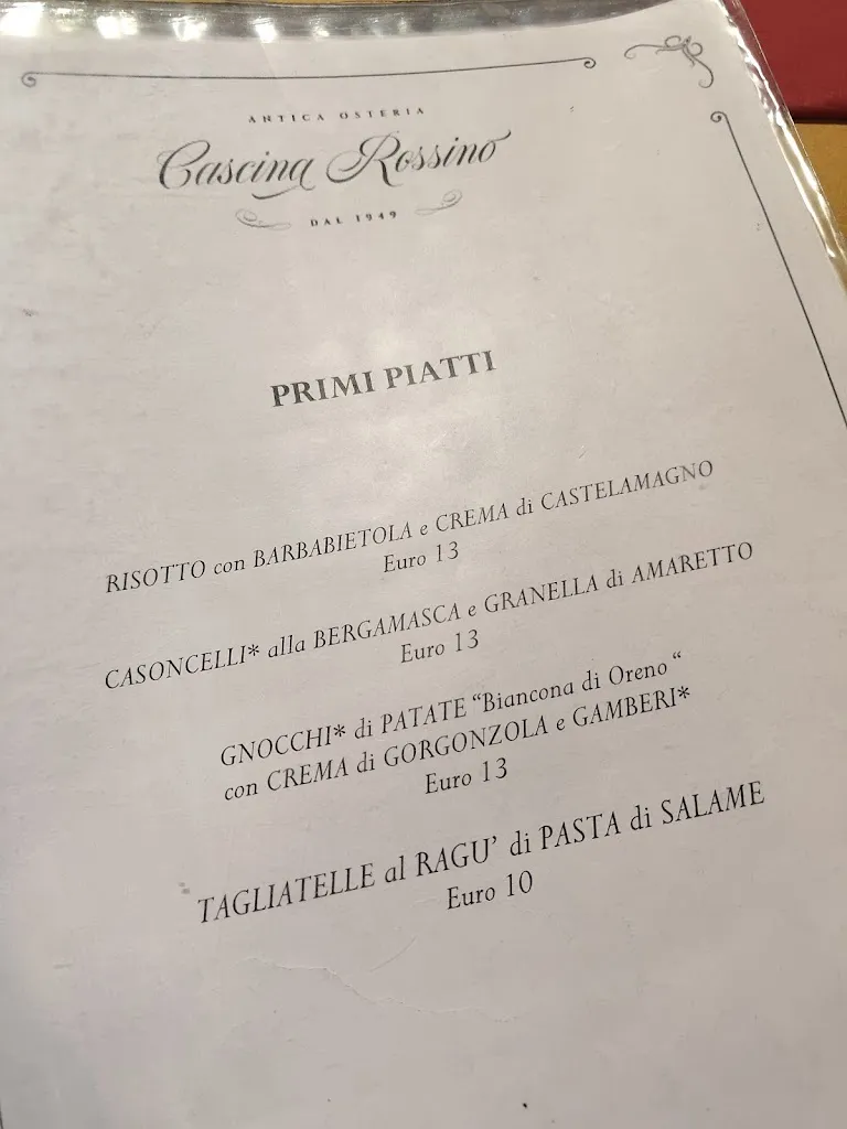 Menu_Antica Osteria Cascina Rossino 1949_Bellusco_image_2