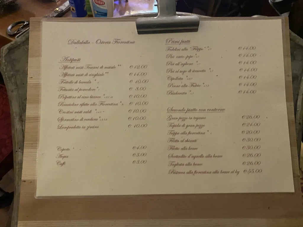 Menu_Dalla Lalla Osteria Fiorentina_Bereguardo_image_3