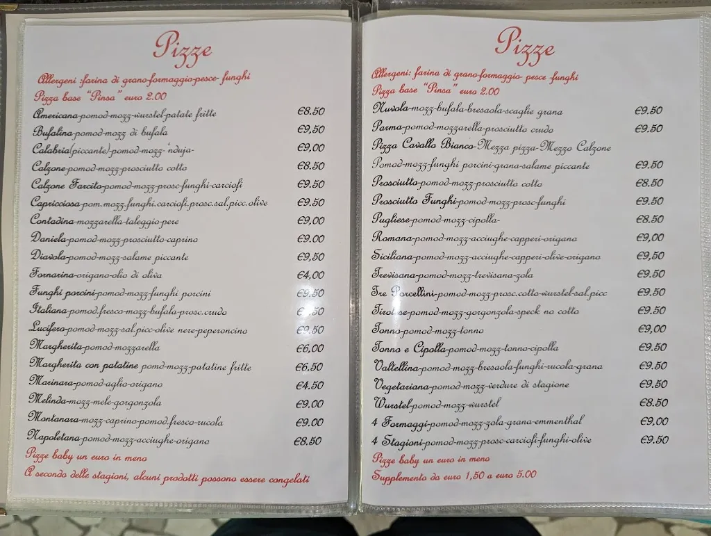 Menu_Ristorante Pizzeria Cavallo Bianco_Bellano_image_1