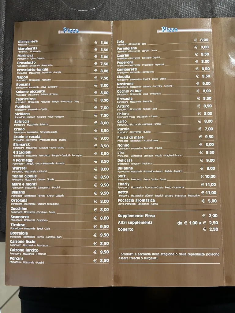 Menü_Ristorante “Bellano”_Bellano_Bild_2