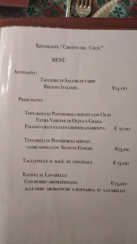 Menu_Ristorante Crotto Cech_Bellano_image_2