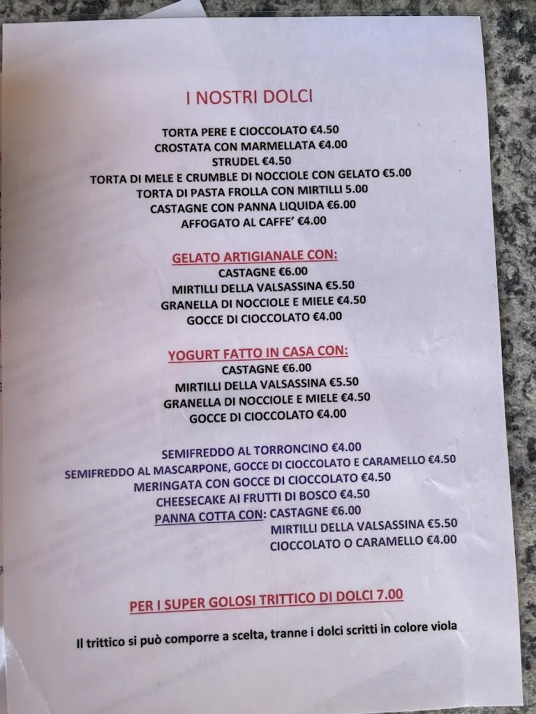 Menu_Rifugio Shambalà - Alpe Giumello _Bellano_image_1