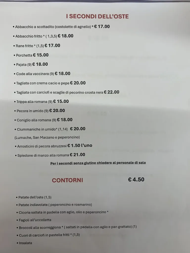 Menu_La Posteria Village_Bernate Ticino_image_1