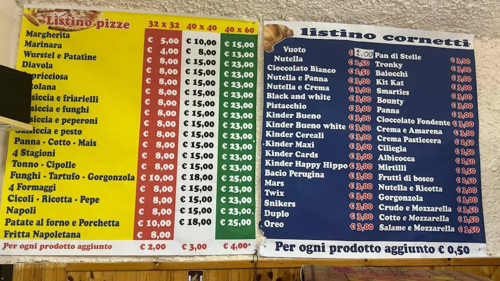 Menu_Pizzeria Mini Napoli_Campo di Giove_immagine_1