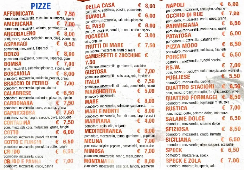 Menu_Pizzeria La Romantica_Berzo_image_2