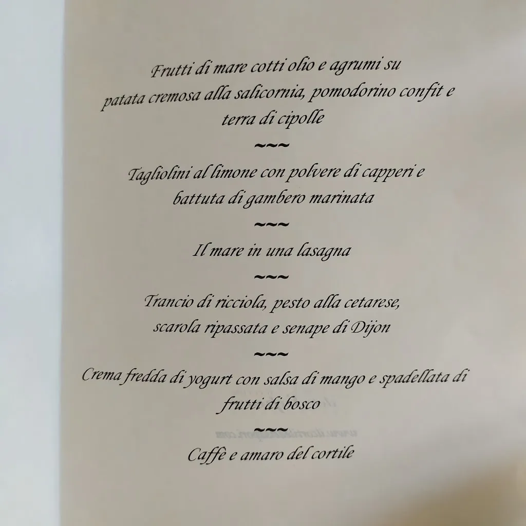 Menu_Il Cortile dei Sapori da Francesco_Besana in Brianza_image_1