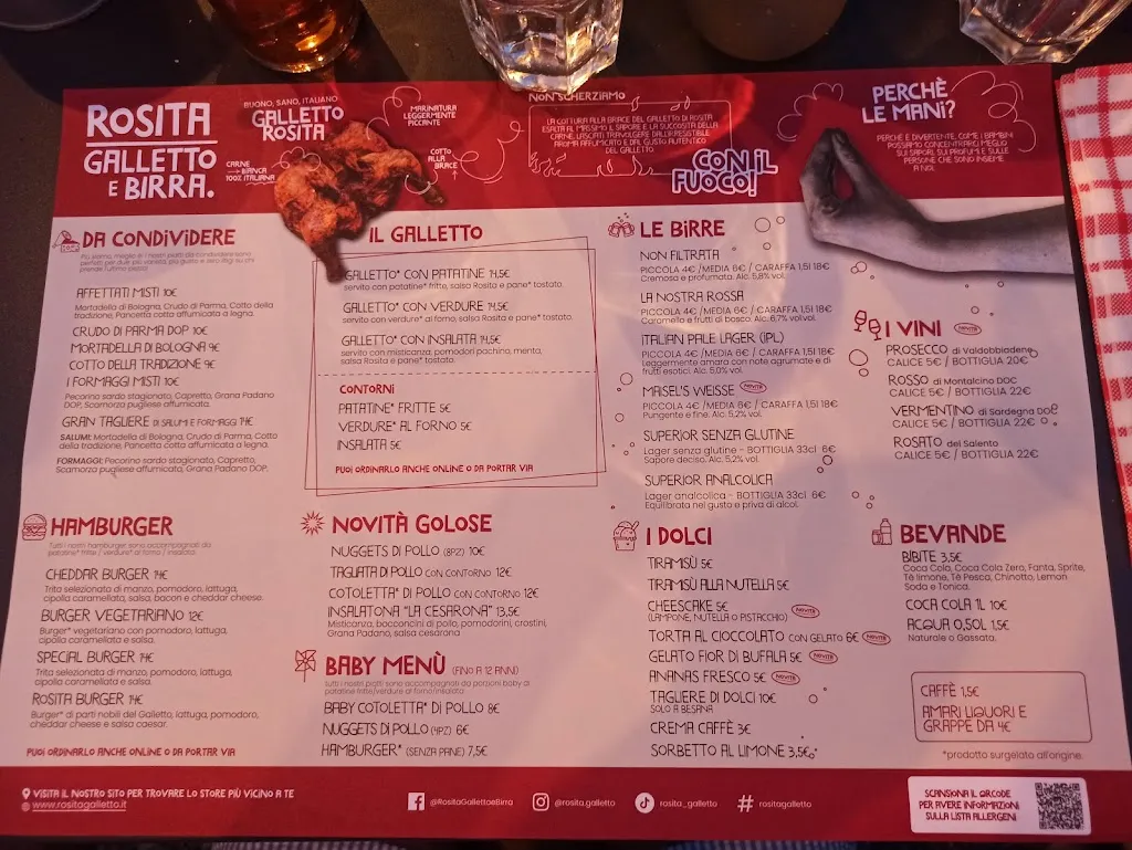 Menu_Rosita - Galletto e Birra Besana_Besana in Brianza_immagine_1